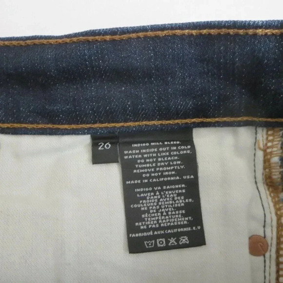 J Brand Size 26 Skinny Leg Jeans League Dark Wash - Picture 9 of 9